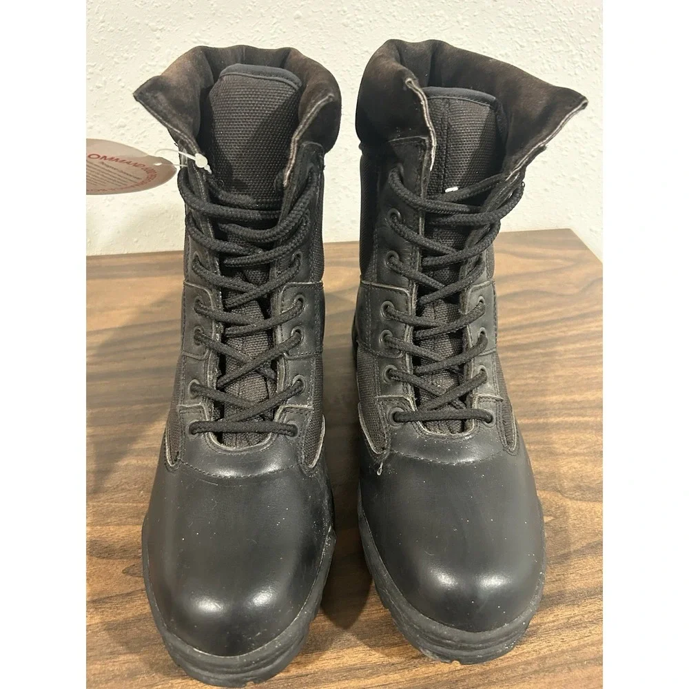 NEW Vintage Thorogood Command 6000 Tactical Boots Lace Up 534-6087 Size 7W Black